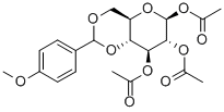 1,2,3-Tri-O-acetyl-4,6-O-(4-methoxybenzylidene)-b-D-glucopyranose